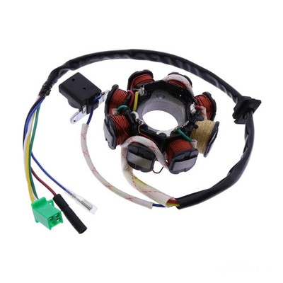 Lichtmaschine kpl strator 8 Spulen für Jonway YY125T-12 125 Adventure/Eagle 09-1