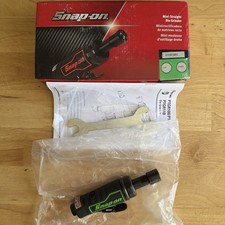 Snap On Tools Pneumatic Air Mini Straight Die Grinder Green Ptgr100g New Read