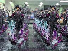 MASK Studio Solo Leveling Jin Woo Model in stock PU 1/4 Scale Shadow King H59cm