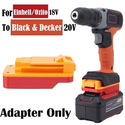 Akku-Adapter Für Black+Decker 20V Elektrowerkzeug Auf Für Einhell 18V PXC Akku