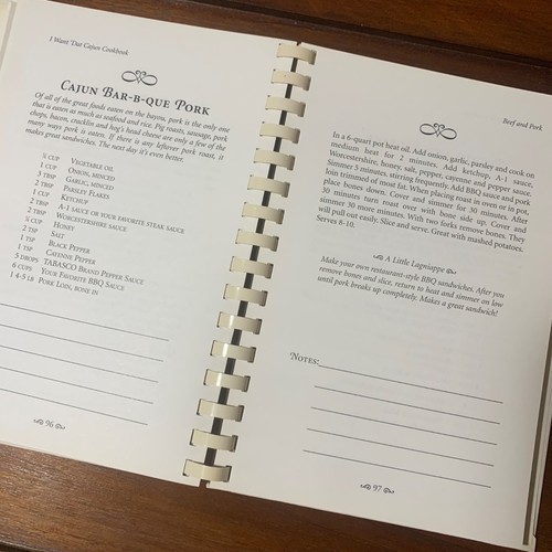 I Want Dat Cajun Cookbook Remy Signed Spiral Revised Edition Lafayette Louisiana - Picture 10 of 18