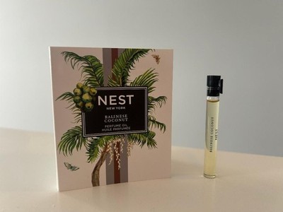 Nest Balinese Coconut Perfume Oil | 1.5 ml / 0.05 fl oz Sample NEW! Authentic!