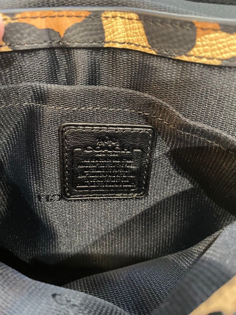 COACH Shoulder Bag Leopard Pattern 4a - image 6