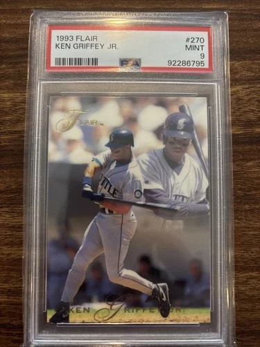 1993 Flair #270 Ken Griffey Jr. | PSA 9