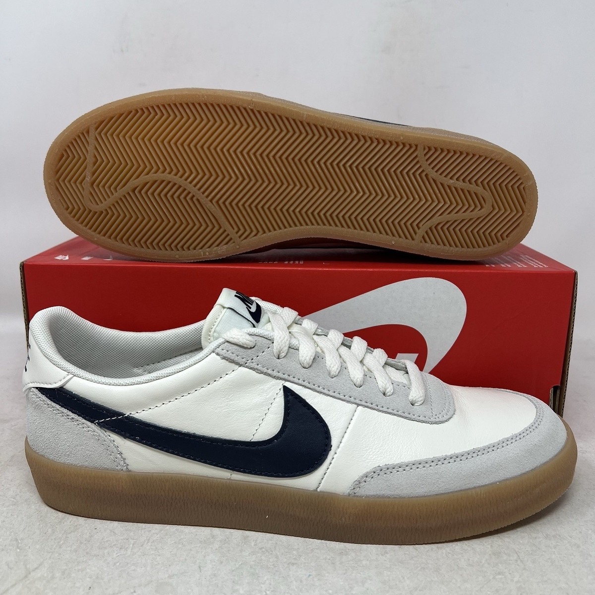 Nike Killshot 2 Leather Midnight Navy Mens 8 No Lid 432997-107 | eBay