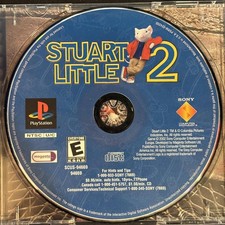 Stuart Little 2 Sony PlayStation 1 PS1 Kids Game NTSC-U/C Disc Case Artwork