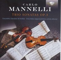 Mannelli:Trio Sonatas Op.3 | Luca Scandali | Audio-Cd | CD | 2023