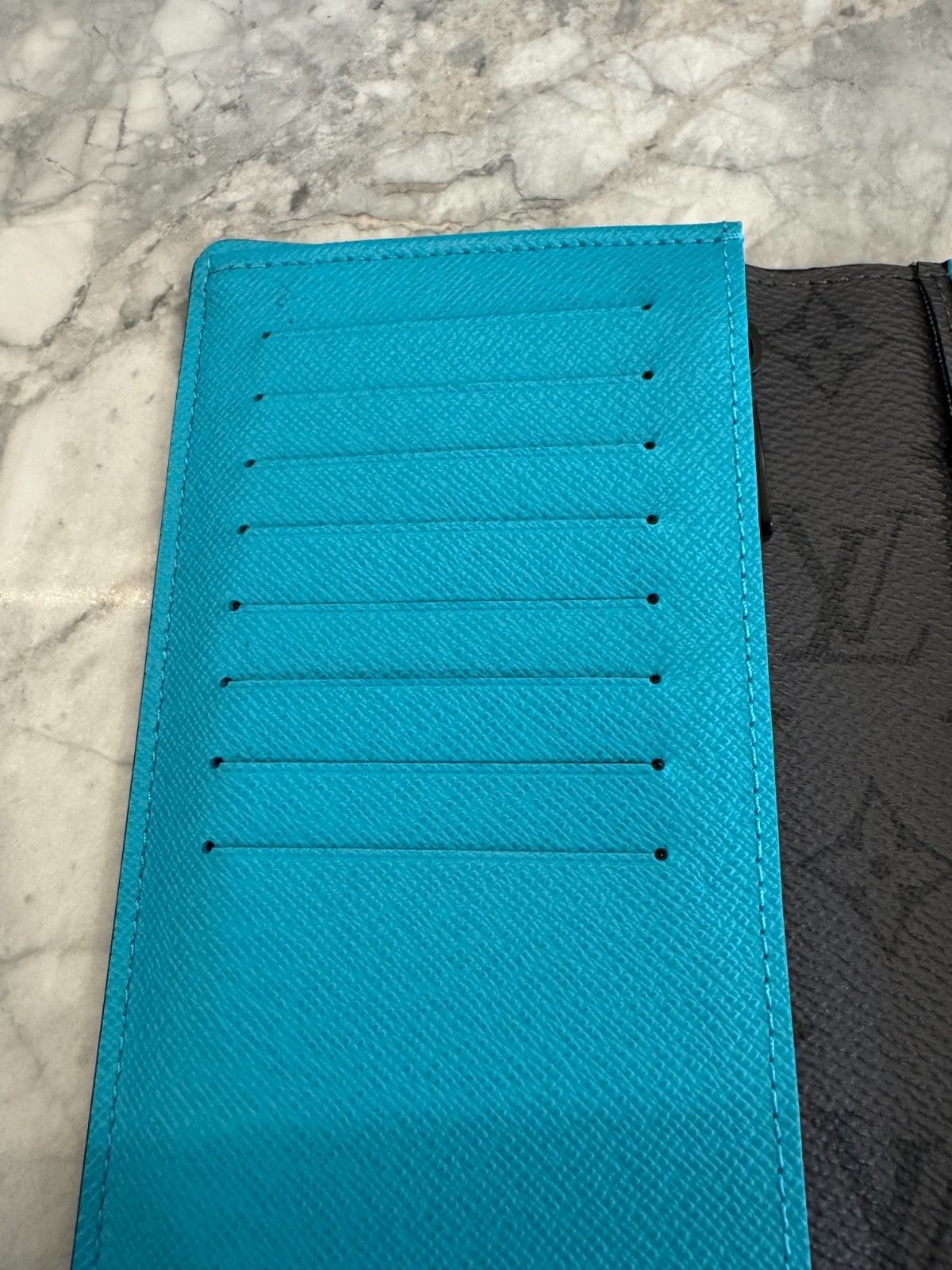 Louis Vuitton Brazza Wallet - Monogram Reverse Ec… - image 8