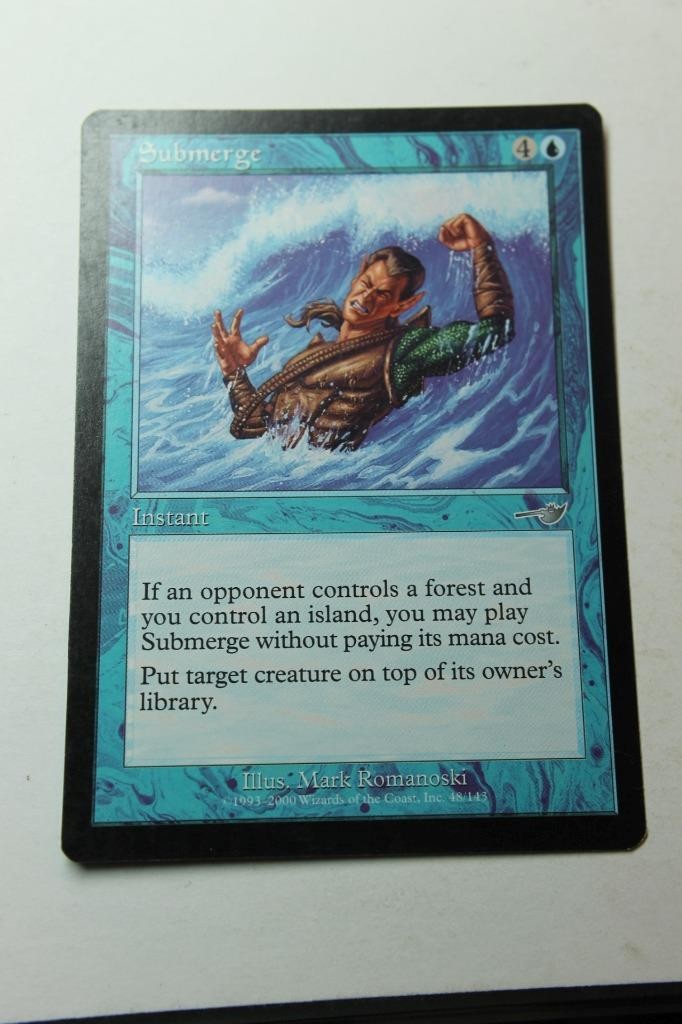MTG Submerge x1- -Nemesis-Lightly Played