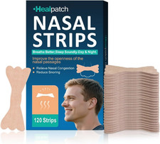 120Ct Nasal Strips for Snoring Breathing Relief Nose Tape for Nasal Congesti