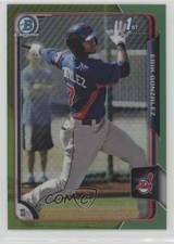 2015 Bowman Chrome Prospects Green Refractor 35/99 Erik Gonzalez #BCP48 k0w