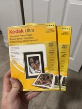 NEW Kodak 5x7 Ultra Premium Glossy Photo Paper – 25 Sheets