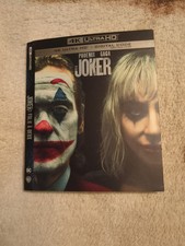 Joker Folie A Duex 4k Slipcover ONLY   NO MOVIE/CASE  