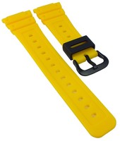 Casio G-Shock Ersatzband Resin Gelb DW-5600 DW-5600REC-9 EdelstahlschließE