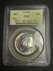 1967 Kennedy Silver Half Dollar PCGS MS66 OGH SMS