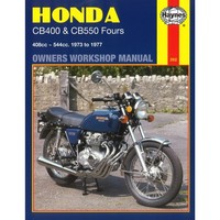 Honda CB400 CB550 Fours 408Cc 544Cc 1973-77 Motorrad Repair Manual Haynes
