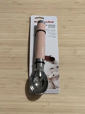 Kitchenaid Ice Cream Scoop Pink Handle Stainless Steel New