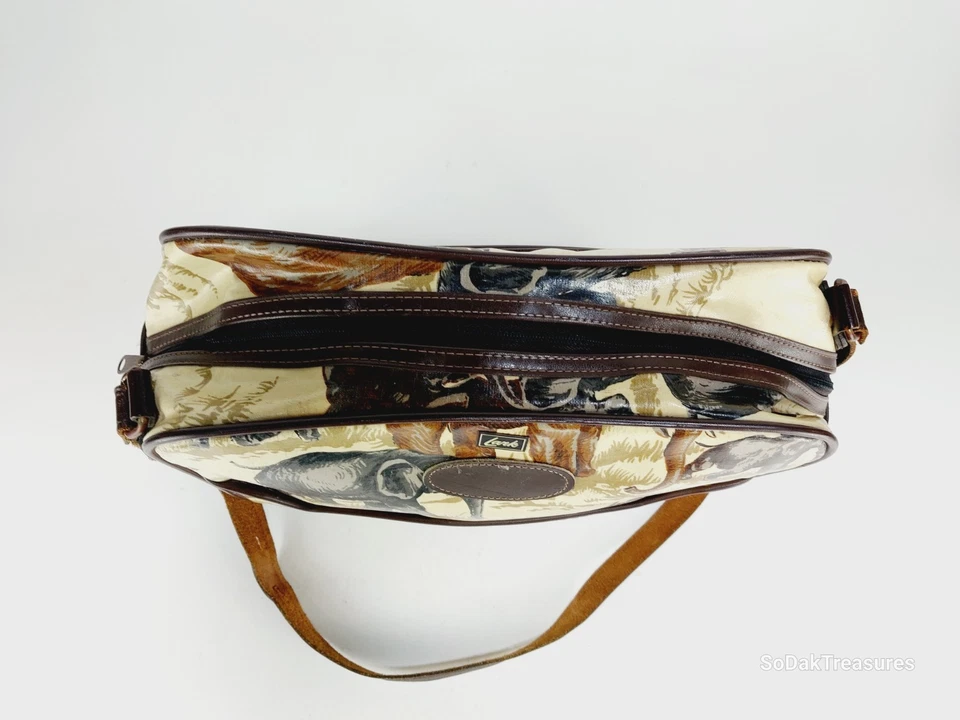 Bolso Mensajero Safari Vintage Abercrombie & Fitch LARK Foto 4 de 4