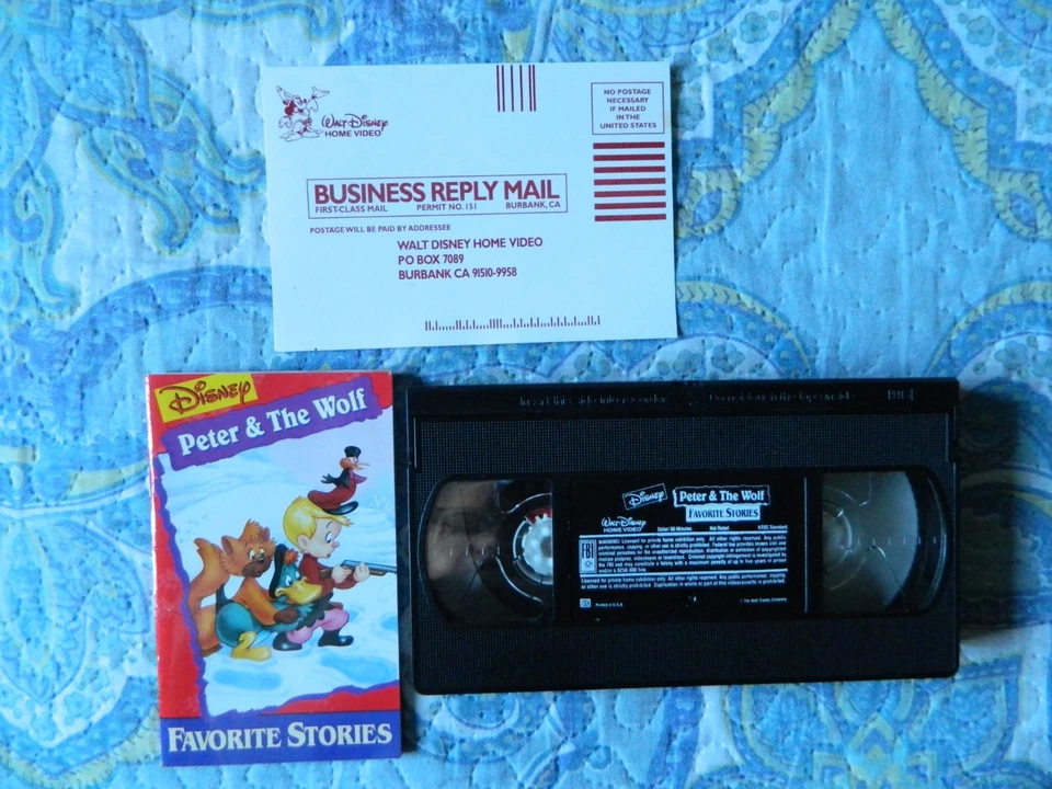 Disney's Favorite Stories VHS Lot - Image 4 of 4
