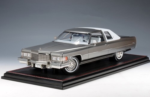 1976 Cadillac Coupe de Ville Academy Gray Metallic in 1:18 scale by Stamp Models - Picture 3 of 6