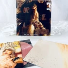 Taylor Swift Life Of A Showgirl Pink Shimmer Vinyl 2LP Poster Insert Set