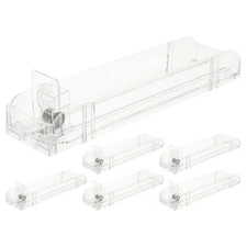 6 Pcs Drink Organizer for Fridge Soda Can Dispensers Retail Shelf Dividers