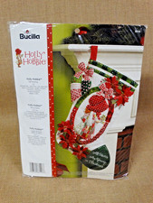 Bucilla Holly Hobbie Felt Christmas Stocking Kit 86116  New in Package 
