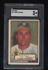 SGC 3  1952 Topps Baseball  Connie Marrero  # 317   High Number