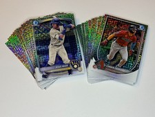 2025 BOWMAN CHROME - Inserts & Refractors singles - You Pick, Great Selection!