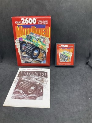 Motorodeo (Atari 2600) Complete In Box - Tested - Monster Trucks!  -TL