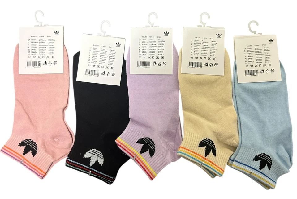 Calcetines Adidas de corte bajo para mujer Foto 3 de 4