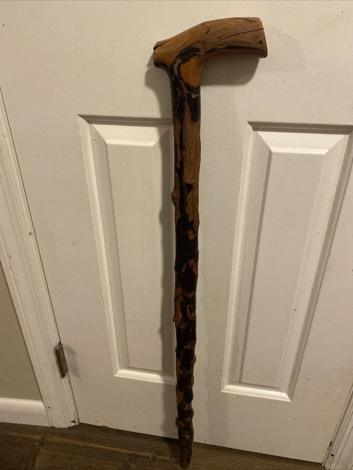 Bastón bastón Shillelagh vintage 36-1/2 pulgadas Foto 3 de 4