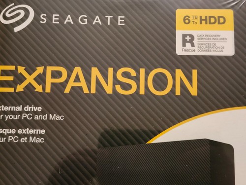 Seagate Expansion 6TB External Hard Drive HDD, (STKP6000400) NEW