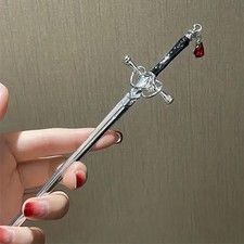 Vintage Chinese Sword Hair Sticks Chopsticks Hair Buns Metal Sword Hairpins Stic