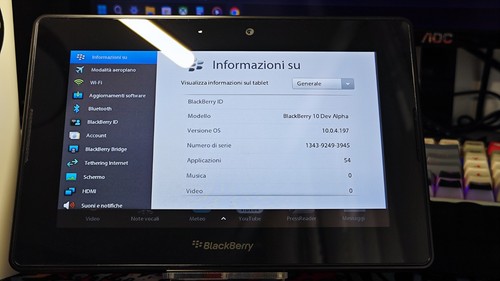 BlackBerry Playbook 16 GB Usato In Ottime Condizioni - Imagen 3 de 20