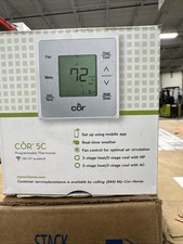 Cor 5C Programmable Thermostat (WiFi Enable) ...