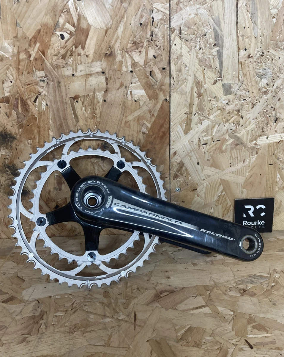 Pédalier campagnolo record 10v carbone ultra-torque 39-53 d 170 m
