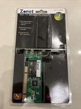 Zonet 802.11n Wireless PCI Adapter ZEW1642s Brand New