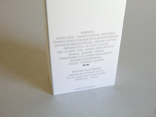 Faconnable Stripe For Men EDT Nat Spray 50ml - 1.66 Oz BNIB Retail Sealed - Picture 4 of 5