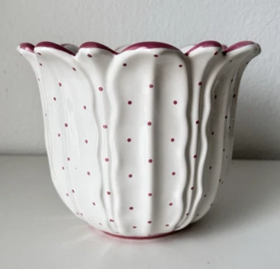 Gmundner Keramik Tupferl rosa Blumentopf 19,5 cm GK1569 (2512DE24) 05/26 - Bild 1 von 4