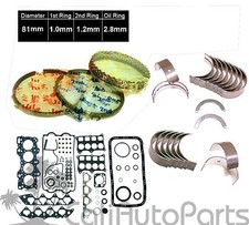 Acura Integra Gsr Type-r 1.8 B18c1 B18c5 Engine Rebuild Re-ring Kit New Acura Integra Gsr Type-r 1.8 B18c1 B18c5 Engine Rebuild Re-ring Kit New