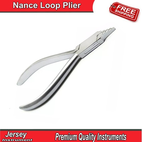 Orthodontic Nance Loop Plier Dental Wire Bending Loop Forming Dentist Lab Tools - Picture 2 of 4