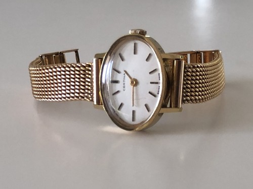 Reloj CERTINA mujer vintage 0806 993. Eslabón en Oro 18K. - Imagen 2 de 14
