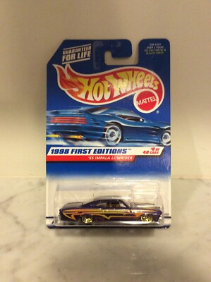 ホットウィール　ローライダー　1965 CHEVY IMPALA レア Rare 1/18 65 Impala Low Rider Hot Wheels Model No Box
