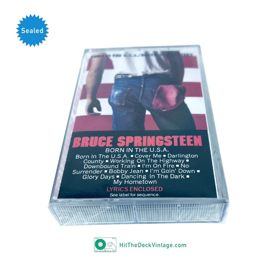 Bruce Springsteen Born In The U.S.A. Cassette Tape (1984) US 1st MINT SEALED - Image 4 of 4