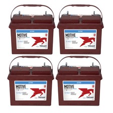 4pc Trojan 24TMX 12V 85Ah Group 24 Flooded Deep Cycle Battery