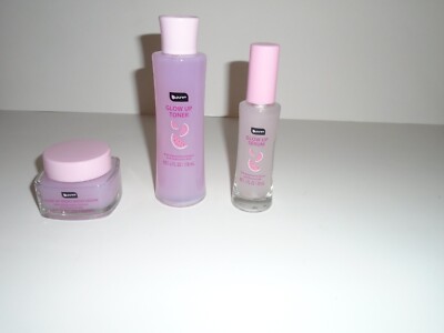 B-Pure Glow Up Toner, Serum & Moisturizer New