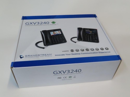 NEW GRANDSTREAM GXV3240 ENTERPRISE MULTIMEDIA PHONE FOR ANDROID