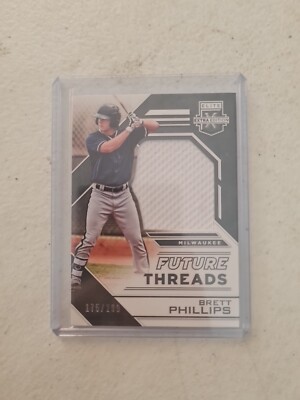 2016 panini elite extra edition brett phillips jersey card  /299