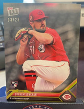 2023 MLB Topps Now Road To Opening Day Gold Foil GRAHAM ASHCRAFT RC #03/23 Reds